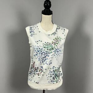 Ted Baker $139 Floral Woven Front Sleeveless Sweater NNESSA Women's 2 - US 6